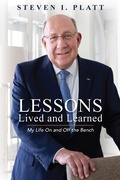 Abbildung von: Lessons Lived and Learned: My Life On and Off the Bench - The Platt Group, Inc.