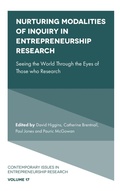 Cover: Nurturing Modalities of Inquiry in Entrepreneurship Research - Emerald Publishing Limited