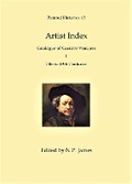 Cover: Artist Index - CV Publications