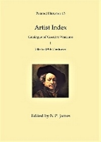 Enlarge image Cover: Artist Index - CV Publications