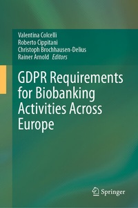 Abbildung von: GDPR Requirements for Biobanking Activities Across Europe - Springer