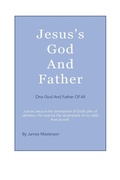 Cover: Jesus's God And Father - AuthorHouse