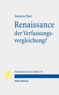 Abbildung von: Renaissance der Verfassungsvergleichung? - Mohr Siebeck