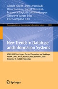 Cover: New Trends in Database and Information Systems - Springer