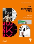 Cover: 53. Berliner Type - Niggli Verlag