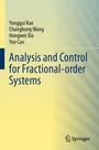 Cover: Analysis and Control for Fractional-order Systems - Springer