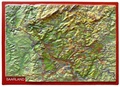 Cover: Reliefpostkarte Saarland - georelief Vertriebs GbR