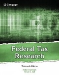 Cover: Federal Tax Research - South-Western College Publishing