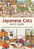Cover: Japanese Cats - 12 Blank Note Cards - Tuttle Publishing