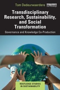 Cover: Transdisciplinary Research, Sustainability, and Social Transformation - Routledge