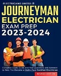 Cover: Journeyman Electrician Exam Prep 2024-2025 - IngramSpark