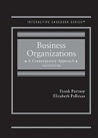 Abbildung von: Business Organizations - West Academic Press