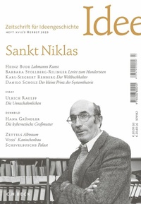 Abbildung von: Zeitschrift für Ideengeschichte Heft XVII/3 Herbst 2023 - C.H.BECK
