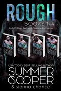 Cover: Rough: Books 1-4 (An MC Biker Second Chance Romance) - Lovy Books Ltd
