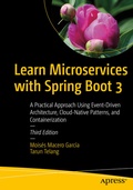 Cover: Learn Microservices with Spring Boot 3 - APress