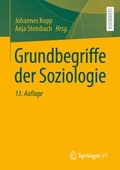 Cover: Grundbegriffe der Soziologie - Springer VS