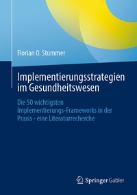 Abbildung von: Implementierungsstrategien im Gesundheitswesen - Springer Gabler