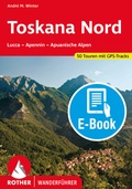 Abbildung von: Toskana Nord (E-Book) - Rother Bergverlag