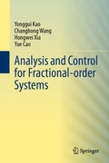 Cover: Analysis and Control for Fractional-order Systems - Springer
