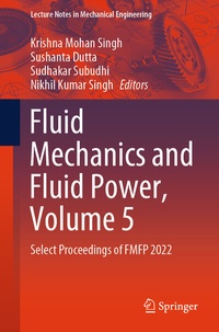 Abbildung von: Fluid Mechanics and Fluid Power, Volume 5 - Springer