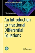 Cover: An Introduction to Fractional Differential Equations - Springer