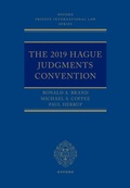 Abbildung von: The 2019 Hague Judgments Convention - Oxford University Press