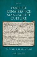 Bild: English Renaissance Manuscript Culture - OUP eBook