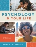 Cover: Psychology in Your Life - WW Norton & Co
