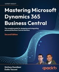 Cover: Mastering Microsoft Dynamics 365 Business Central - Packt Publishing