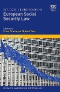 Cover: Research Handbook on European Social Security Law - Edward Elgar Publishing