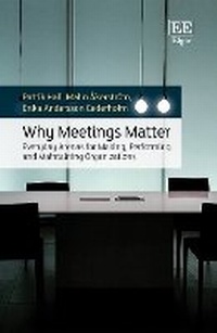 Abbildung von: Why Meetings Matter - Edward Elgar Publishing