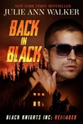 Cover: Back in Black (Black Knights Inc: Reloaded, #1) - Limerence Publications