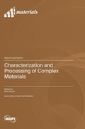 Cover: Characterization and Processing of Complex Materials - MDPI AG