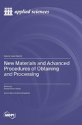 Cover: New Materials and Advanced Procedures of Obtaining and Processing - MDPI AG