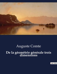 Abbildung von: De la geometrie generale trois dimensions - Culturea