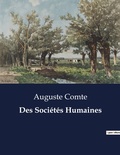 Cover: Des Societes Humaines - Culturea