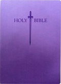 Cover: Kjver Sword Holy Bible, Large Print, Royal Purple Ultrasoft, Thumb Index - Whitaker House