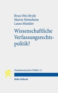Abbildung von: Wissenschaftliche Verfassungsrechtspolitik? - Mohr Siebeck