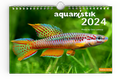 Cover: aquaristik Kalender 2024 - D&auml;hne Verlag
