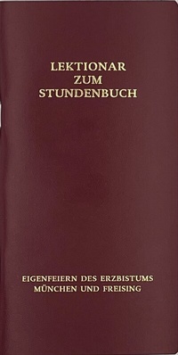 Abbildung von: Eigenfeiern des Erzbistums München und Freising - St. Michaelsbund