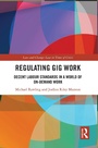 Cover: Regulating Gig Work - Taylor & Francis