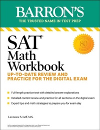 Enlarge image Cover: SAT Math Workbook: Up-to-Date Practice for the Digital Exam - Kaplan Publishing