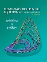 Enlarge image Cover: Elementary Differential Equations with Boundary Value Problems - Pearson