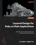 Cover: Layered Design for Ruby on Rails Applications - Packt Publishing