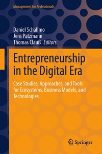 Abbildung von: Entrepreneurship in the Digital Era - Springer