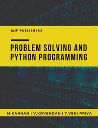 Enlarge image Cover: Problem Solving and Python Programming - Mjp Publishers