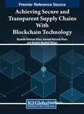 Cover: Achieving Secure and Transparent Supply Chains With Blockchain Technology - IGI Global