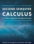 Cover: Second Semester Calculus for Students of Mathematics and Related Disciplines - Cognella, Inc