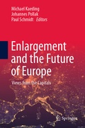 Cover: Enlargement and the Future of Europe - Springer