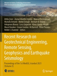 Enlarge image Cover: Recent Research on Geotechnical Engineering, Remote Sensing, Geophysics and Earthquake Seismology - Springer
